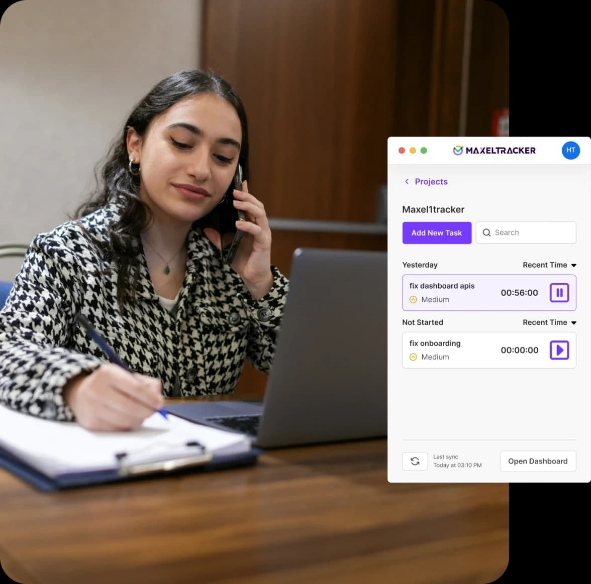 Windows tracking app